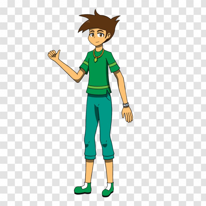 Costume Green Mascot Clip Art - Male - Boy Transparent PNG