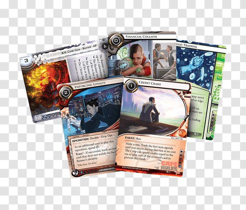 Android: Netrunner Game Money - Card Transparent PNG