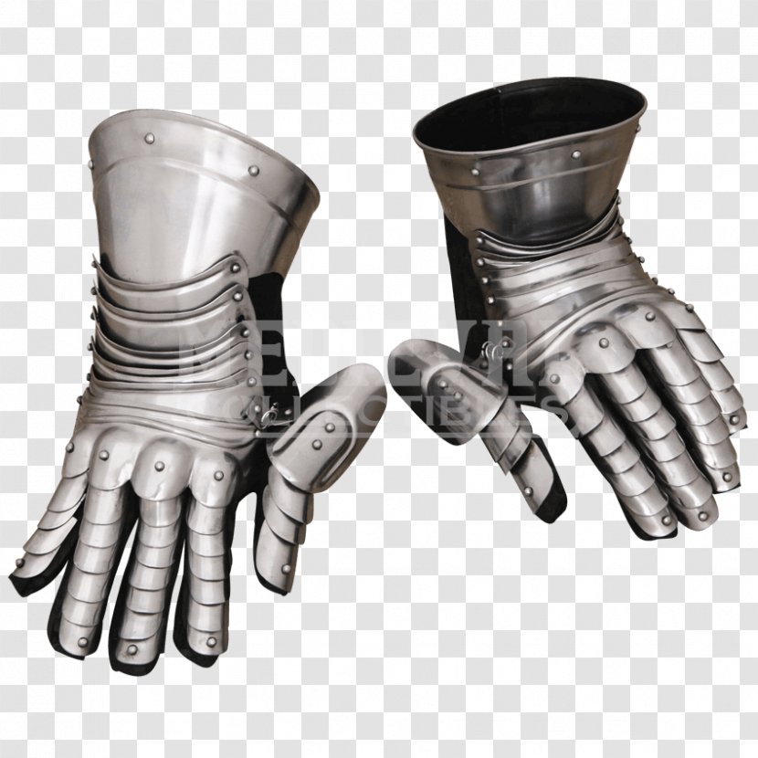 Late Middle Ages Gauntlet Knight Components Of Medieval Armour - Armor Transparent PNG