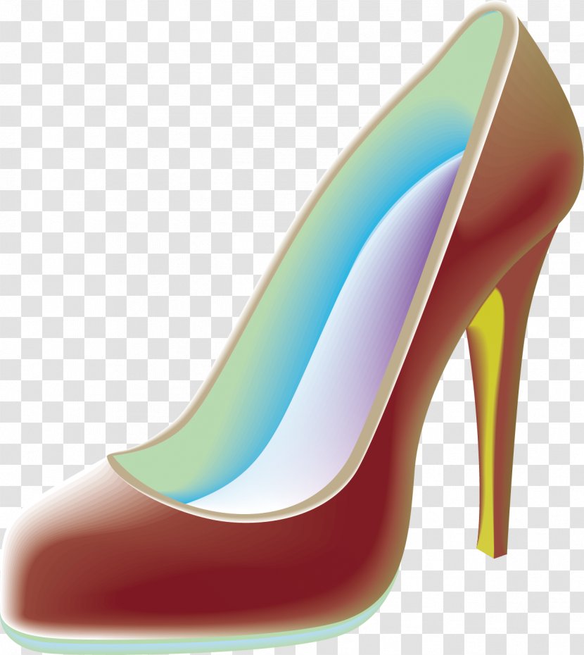 High-heeled Footwear Shoe - Highheeled - Heels Vector Material Transparent PNG