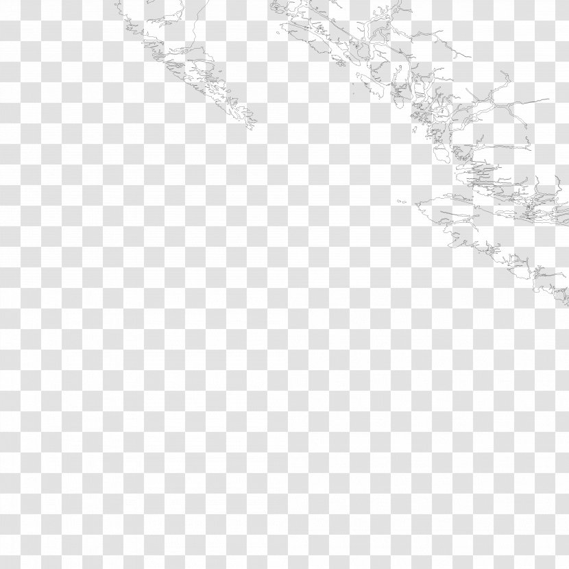 Snowflake Winter - Black And White - Snow Transparent PNG