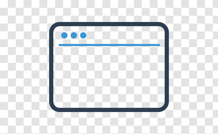 Web Browser Window - Text Transparent PNG