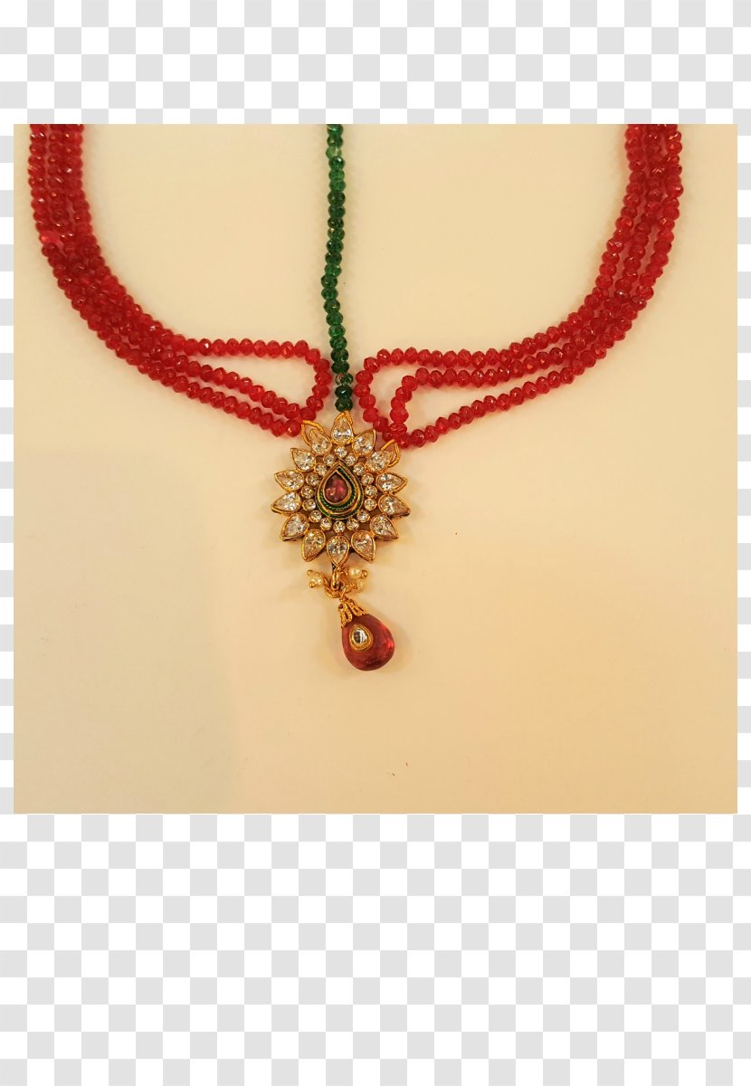 Necklace Jewellery Charms & Pendants Maroon - Jewelry Making Transparent PNG