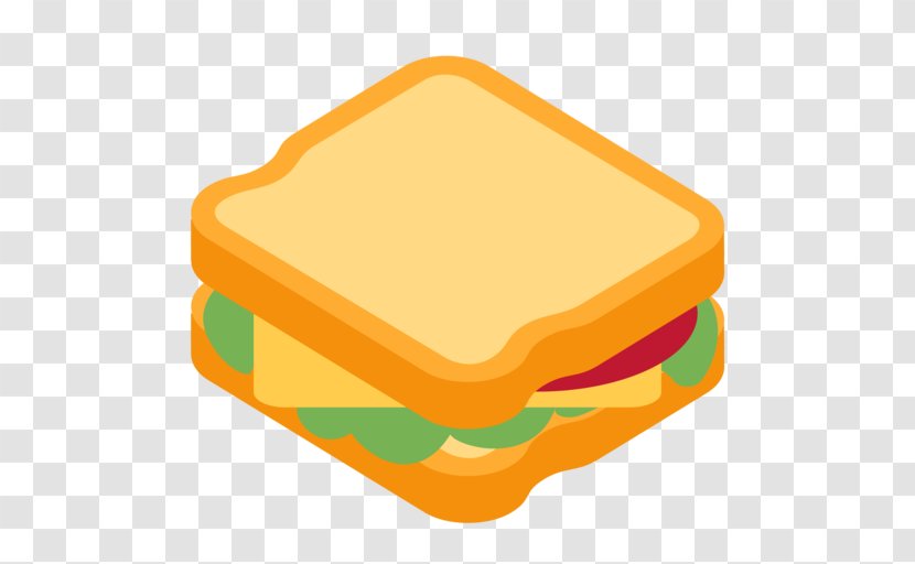 Emojipedia 38th Golden Raspberry Awards Food Language - Orange - Sandwiches Transparent PNG