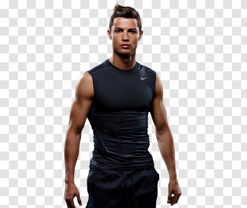 Cristiano Ronaldo Real Madrid C.F. Portugal National Football Team Player T-shirt - Frame Transparent PNG