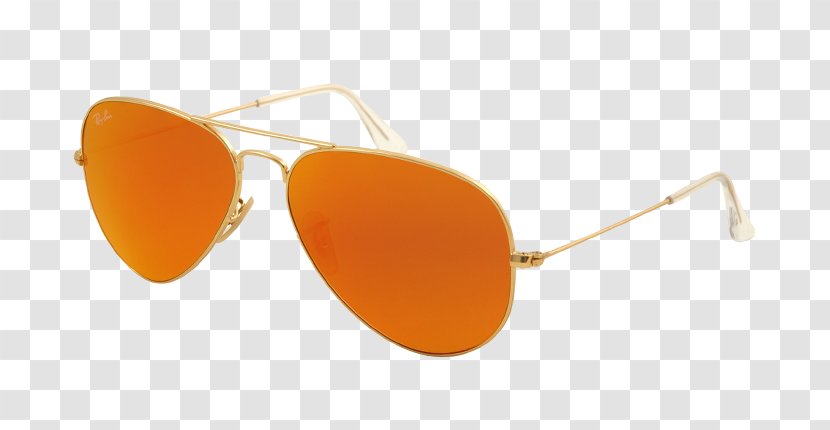 Ray-Ban Aviator Flash Sunglasses Classic - Mirror Transparent PNG