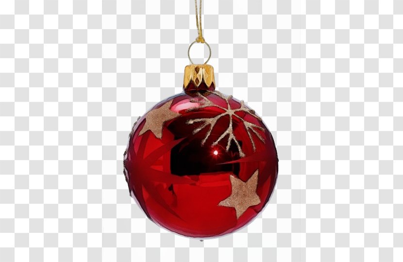 Christmas Ornament - Maroon - Tree Transparent PNG