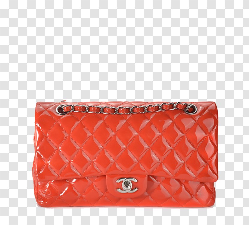 Chanel No. 5 Prada Fashion Luxury Goods - Orange - CHANEL Chain Bag Transparent PNG
