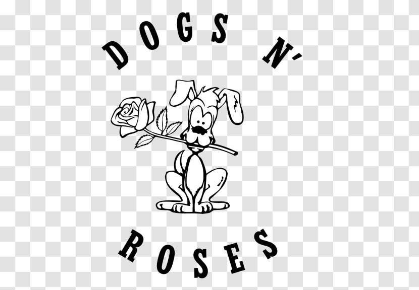 Dogs N 'Roses - Heart - School And Hotel For Výcvik Psí HotelDog Rose Transparent PNG