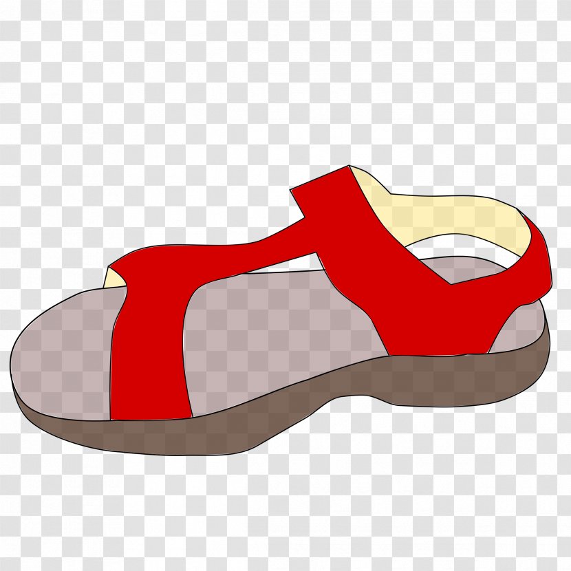 Sandal Flip-flops Shoe Clip Art - Flipflops - Sandals Transparent PNG