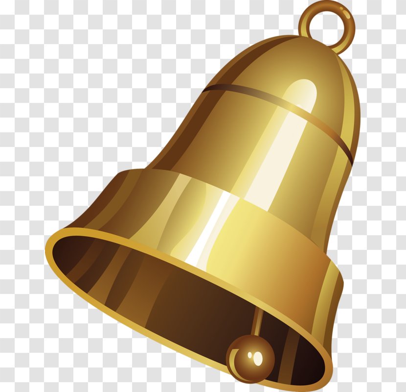 Bell Clip Art - Brass - Golden Bells Transparent PNG