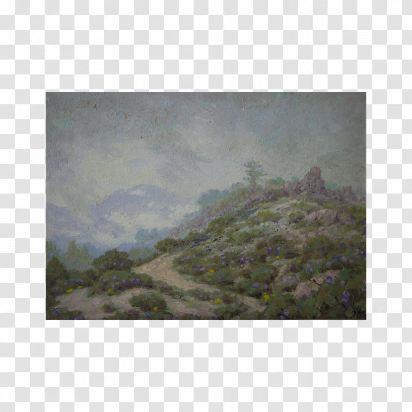 Mount Lowe Oil Painting Landscape American Impressionism Transparent PNG