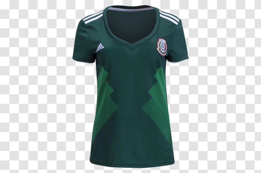 2018 World Cup Mexico National Football Team FIFA Women's - Heart - Shirt Transparent PNG