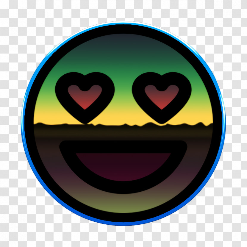 Smiley And People Icon In Love Icon Emoji Icon Transparent PNG