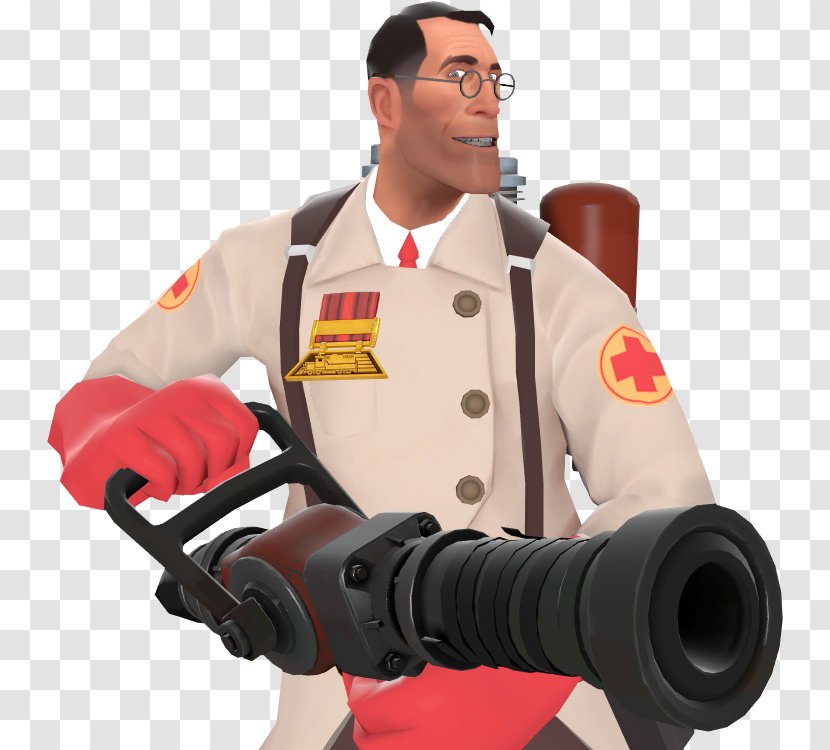 Stethoscope Team Fortress 2 Surgeon Physician Surgery - Neck Transparent PNG