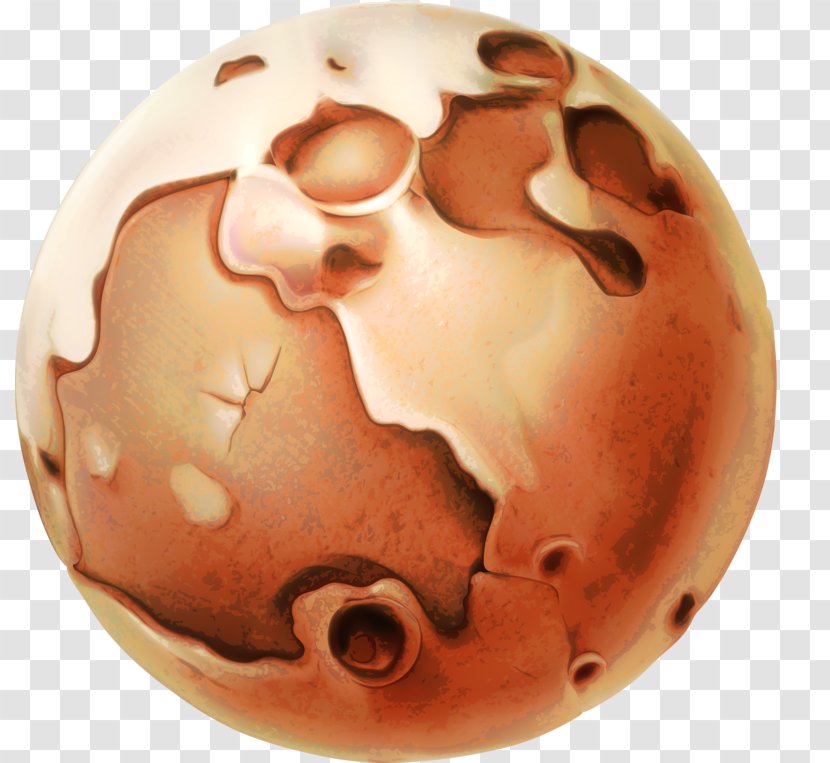 Planet Painting - Broken The Earth's Surface Transparent PNG