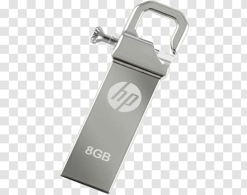 USB Flash Drives Hewlett-Packard Memory On-The-Go - Rectangle - Material Transparent PNG