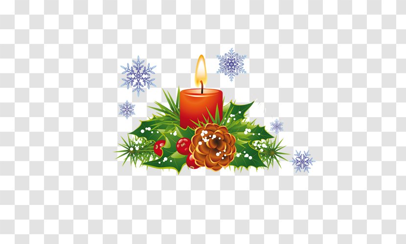 Christmas Decoration Ornament Clip Art - Drawing - Candle Transparent PNG