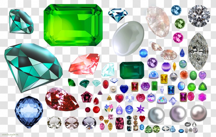 Imitation Gemstones & Rhinestones Emerald Sapphire Clip Art - Fashion Accessory - Precious Stones Transparent PNG