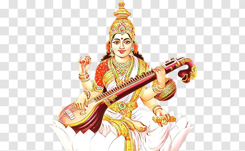 Ganesha Devi - Indian Musical Instruments - Traditional Chinese Rudra Veena Transparent PNG