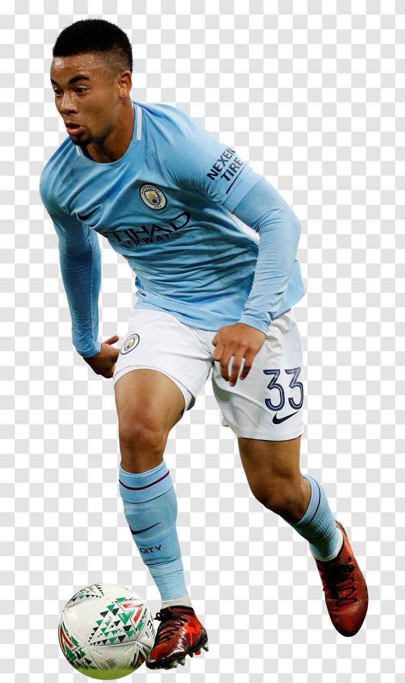 Gabriel Jesus Manchester City F.C. Football Player Sport - Soccer Transparent PNG