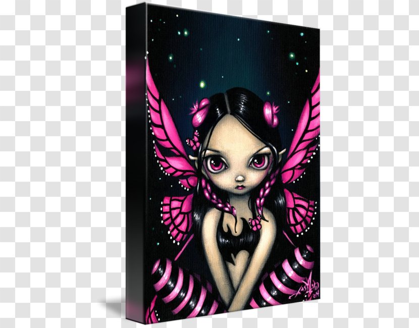 Fairy Strangeling: The Art Of Jasmine Becket-Griffith Printmaking Canvas - Artist - Pink Transparent PNG