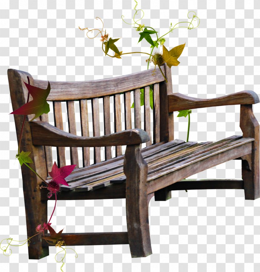 Bench Chair - Garden - Old Couch Transparent PNG