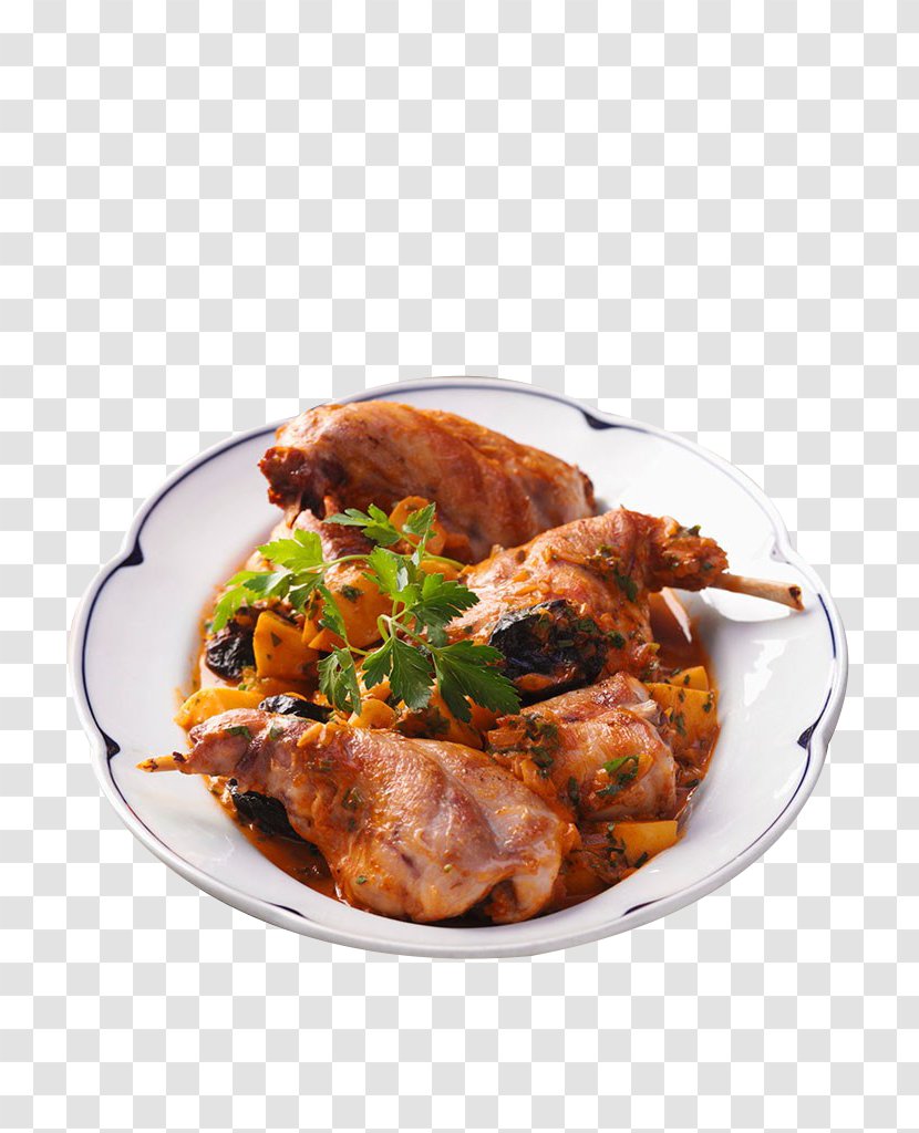 Tandoori Chicken European Rabbit Leporids Pakistani Cuisine Recipe - The Inside Plate Transparent PNG