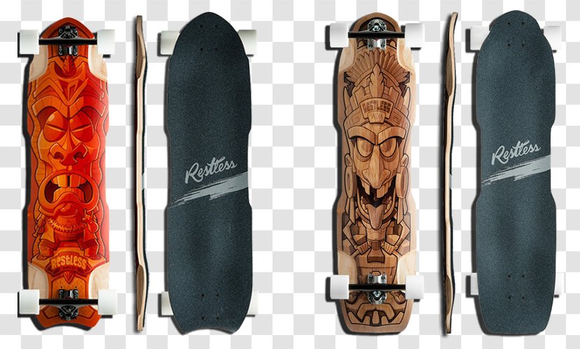 Skateboarding Longboard Aztec Designs - Sports Equipment - Skateboard Transparent PNG