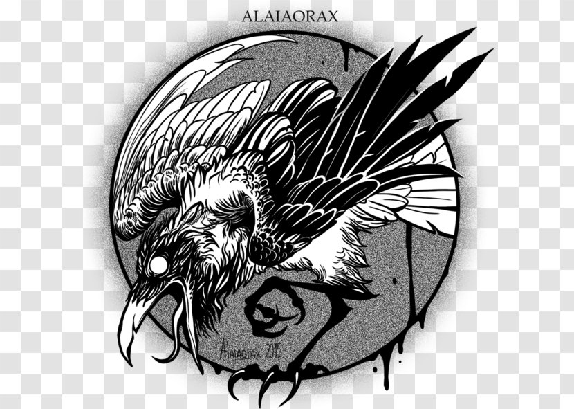 Common Raven Tattoo Artist Crow Bird Transparent PNG