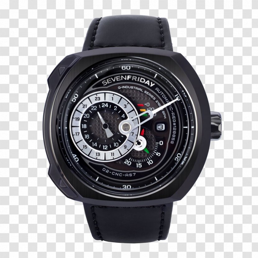 SevenFriday Miyota 8215 2018 Audi Q3 Automatic Watch Transparent PNG