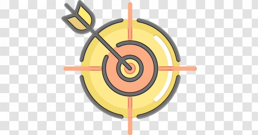 Lollipop Yellow Target Archery Spiral Transparent PNG