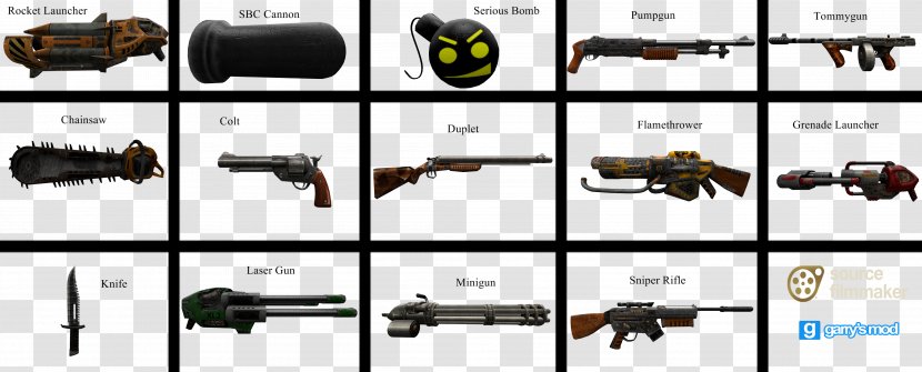 Serious Sam 2 HD: The Second Encounter Sam: First 3: BFE VR: Last Hope - Vr - Grenade Launcher Transparent PNG