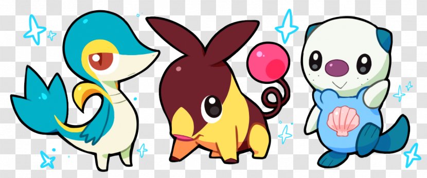 Pokémon X And Y Pikachu Tepig Snivy - Oshawott Transparent PNG