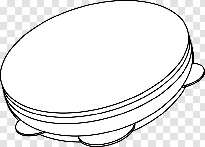 Drawing Tambourine Drum Musical Instruments Pandeiro - Flower Transparent PNG