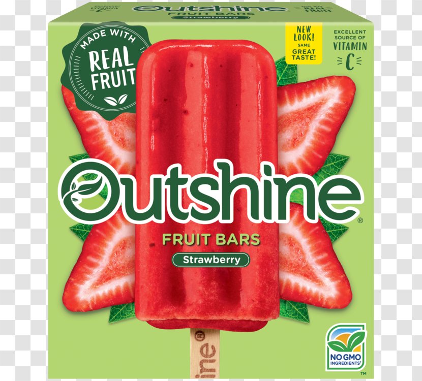Strawberry Juice Ice Cream Sorbet Frozen Food - Iced Fruit Transparent PNG