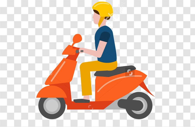 Scooter Motorcycle Helmets Pizza Transparent PNG