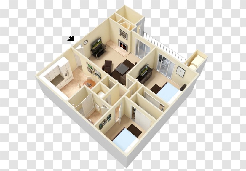 King's Lynne Apartments House Renting - Furniture Floor Plan Transparent PNG