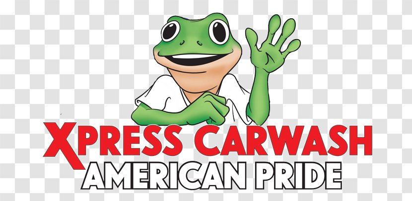 American Pride Express Car Wash Tree Frog - Toad - Carwash Logo Transparent PNG
