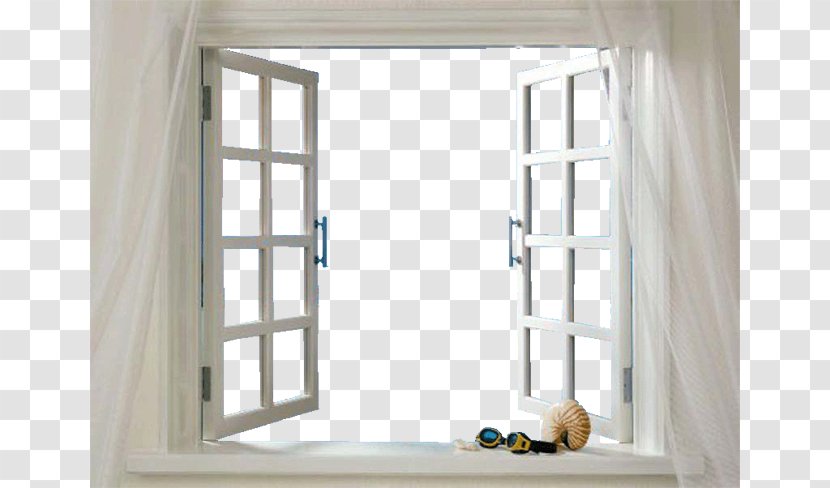 Window Treatment Curtain - Interior Design - Open The Transparent PNG