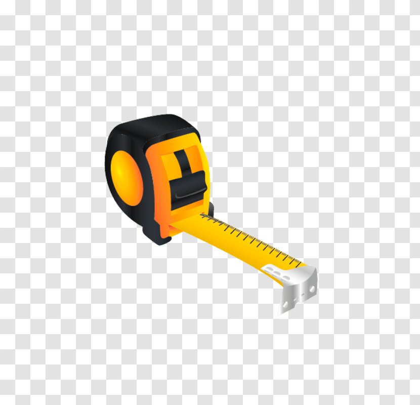 Tool Measurement Direct Menuiserie Tape Measures - Yellow - Symbol Transparent PNG