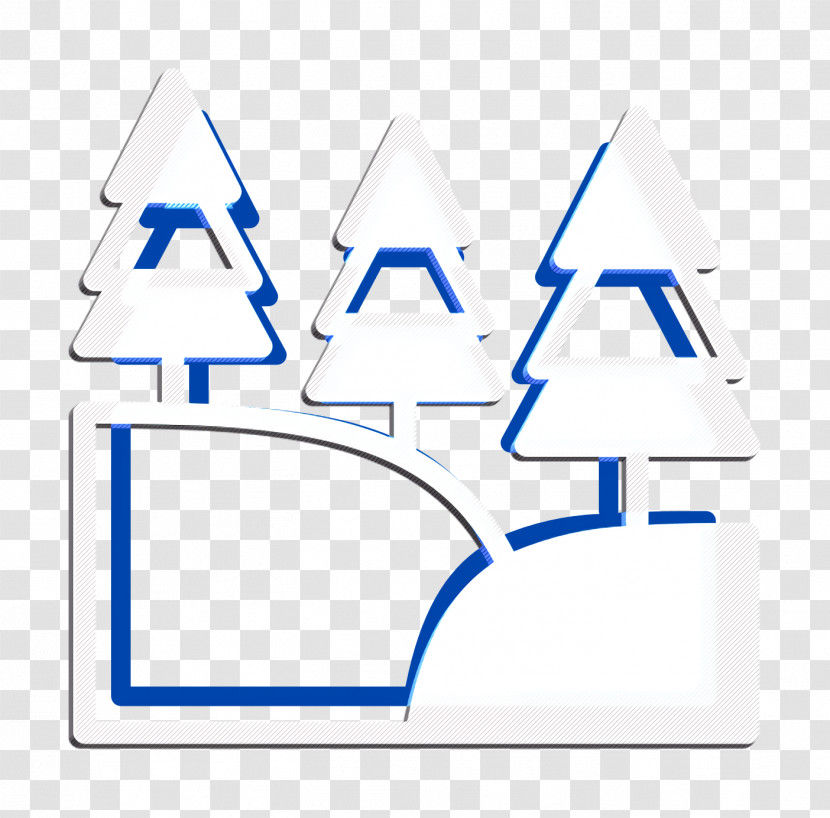 Woodland Icon Nature Icon Mountain Icon Transparent PNG