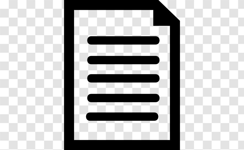 Document File Format - Symbol Transparent PNG