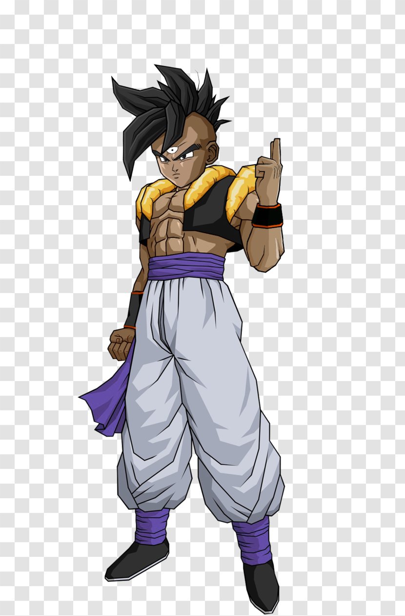 Gotenks Trunks Dragon Ball Heroes Goku - Silhouette Transparent PNG