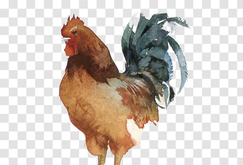 Sussex Chicken Wyandotte Leghorn Brahma Rooster - Work Of Art - Cock Transparent PNG