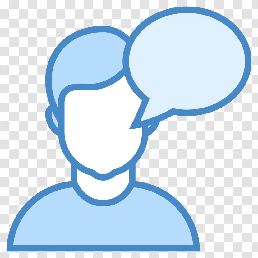 User Avatar Blog - Line Art - Talk Transparent PNG