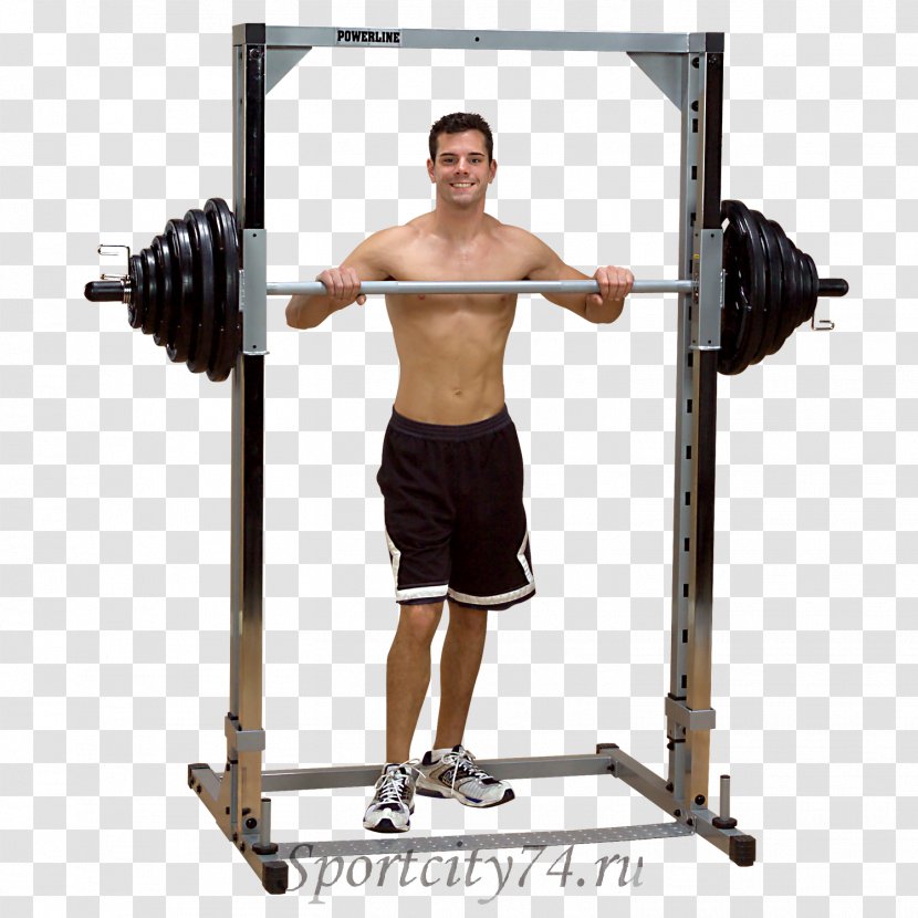 Smith Machine Power Rack Squat Barbell Weight Training - Frame Transparent PNG