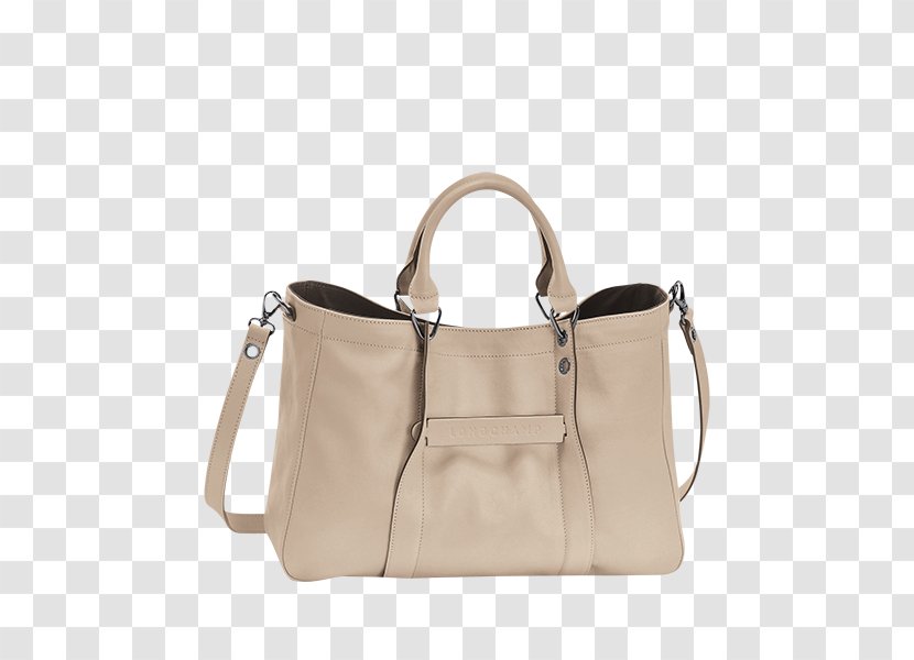 Tote Bag Leather Longchamp Handbag - Shoulder Strap Transparent PNG