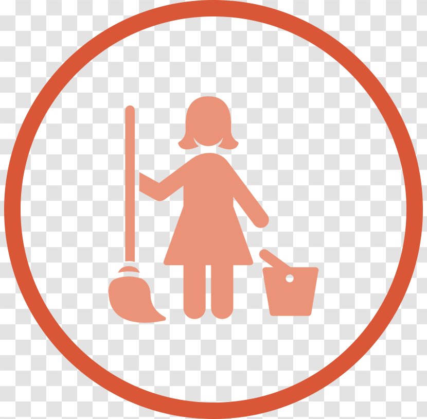 Cleaning Maid Service Apartment Housekeeping Room - Symbol Transparent PNG