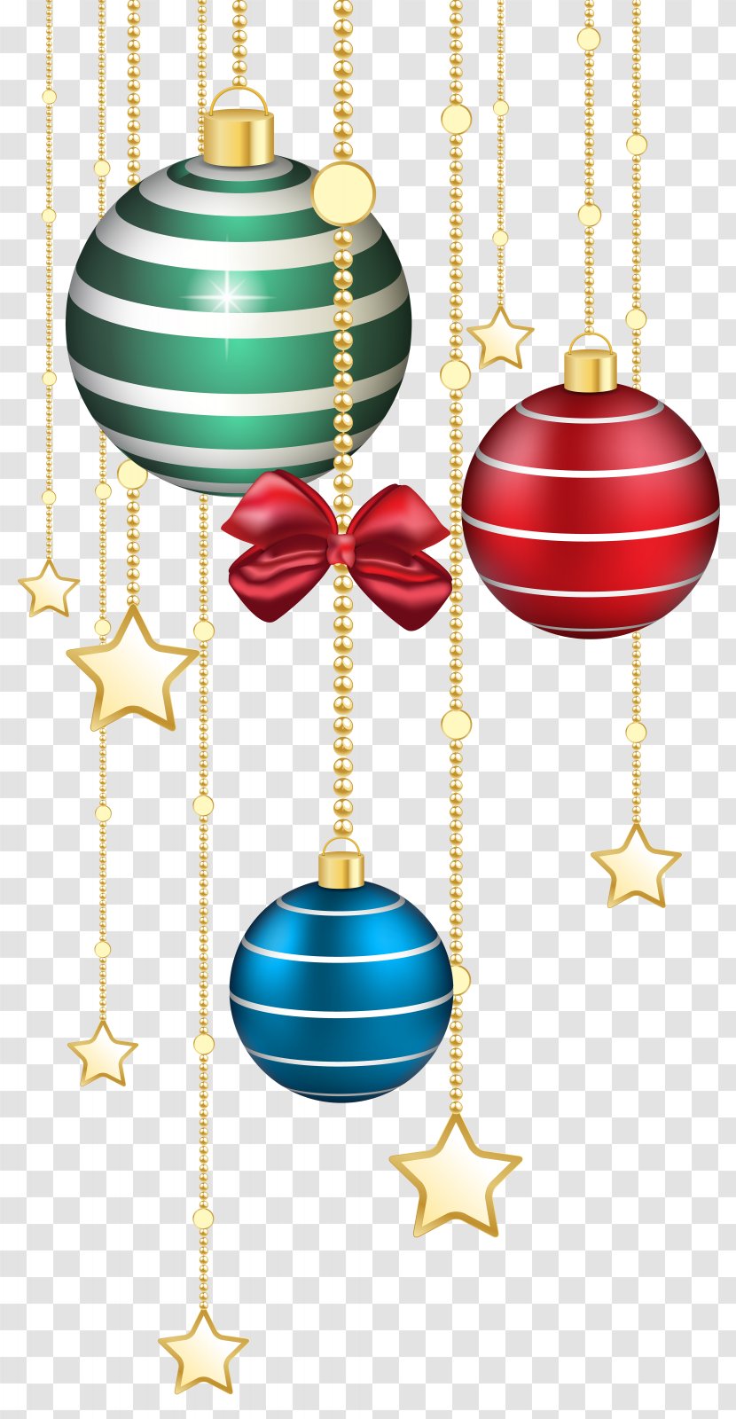 Christmas Ornament Decoration Tree Clip Art - Holiday - Ball Transparent PNG